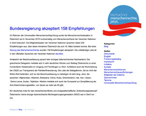 Menschenrechte Jetzt